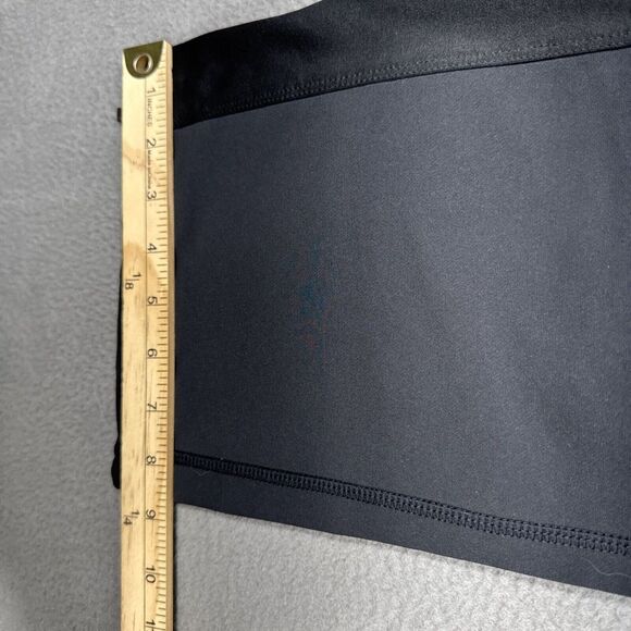 REI Pants Womens Large Black Straight Stretch Athleisure Ankle Zip Elastic Waist - Picture 6 of 14